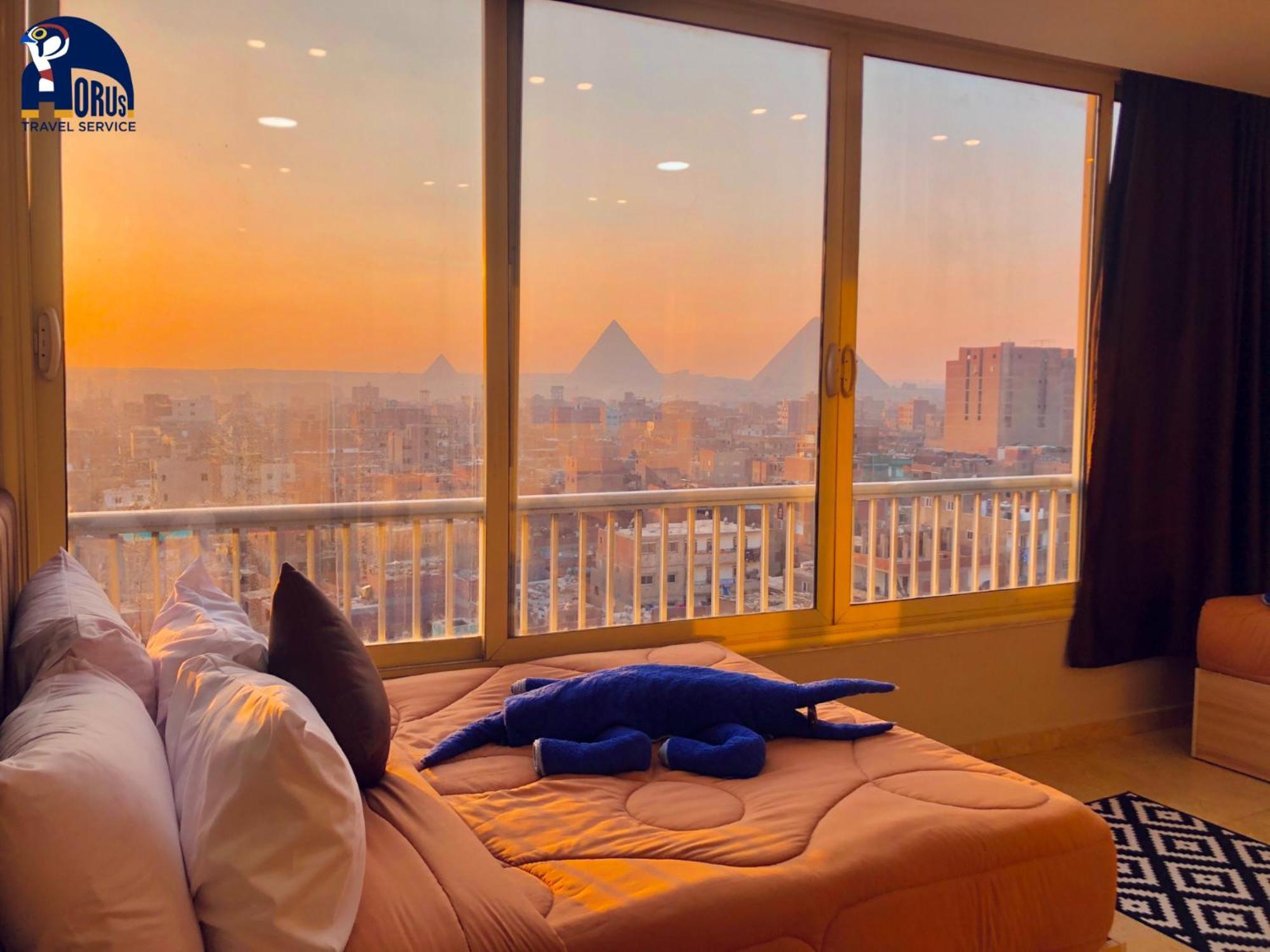 Horus Horizon Inn Pyramids View Kafret el-Gabal Zewnętrze zdjęcie